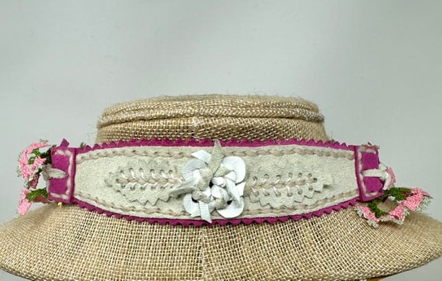 Oya Flower Garland Necklaces- Pink Mix- One of A Kind - Image 7 of 7