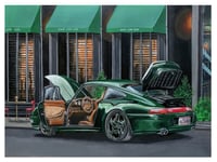 Image 2 of FREE US SHIPPING! 🔥 GOLDEN HOUR 💸 Porsche 911 ALD-993 - Giclée Art Print