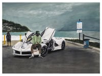 Image 1 of FREE US SHIPPING! 🔥 YES✔️That Guy by Tyler the creator and his LaFerrari  - Giclée Art Print