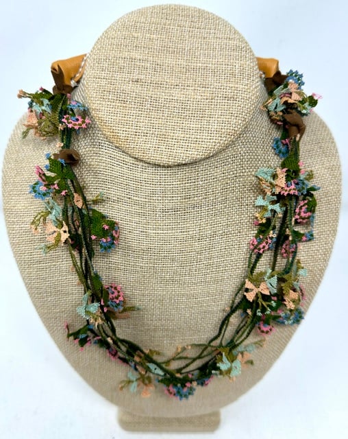 Oya Flower Garland Necklaces- The Nina - Image 2 of 5