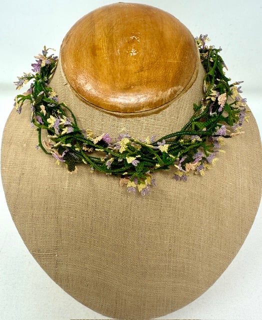 Oya Flower Garland Necklace- The Anna - Image 1 of 3