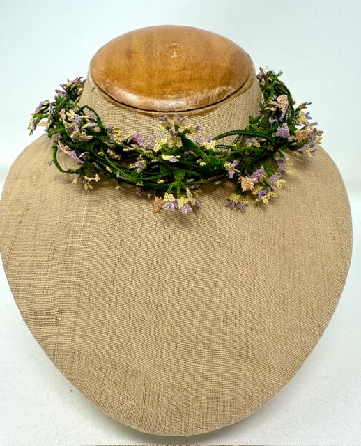 Oya Flower Garland Necklace- The Anna - Image 2 of 3