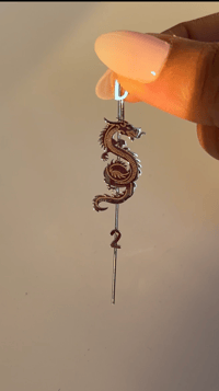 Image 4 of BTS SUGA Daechwita Ear Wrap Crawler Silver