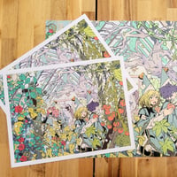 Image 3 of Witch Hat GreenHouse Print