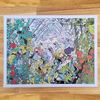Image 1 of Witch Hat GreenHouse Print