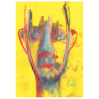Image 1 of William - Sketchbook Drawing in Soft Pastels  on Paper 