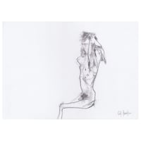 Image 1 of Cavities- Charcoal on Paper 