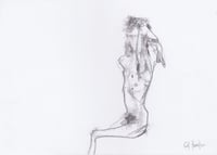 Image 2 of Cavities- Charcoal on Paper 
