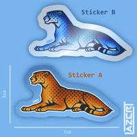 Image 2 of Cheetah - Stickers