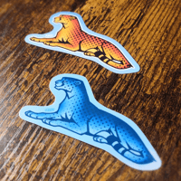 Image 3 of Cheetah - Stickers