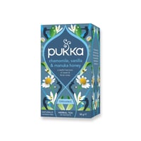 Pukka Organic Chamomile, Vanilla & Manuka Honey Tea 20 Herbal Tea Bags 32g