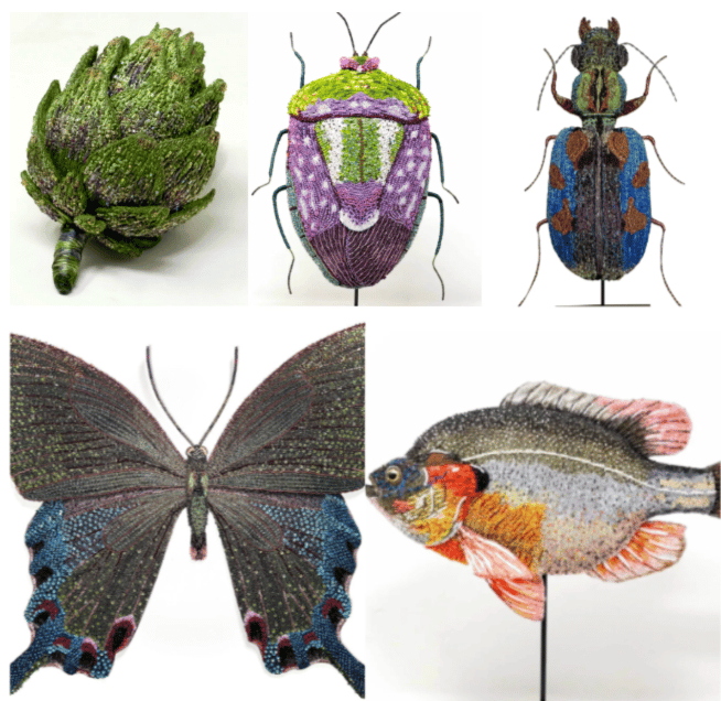 Embroidered Sculptures/Objects - Image 1 of 6