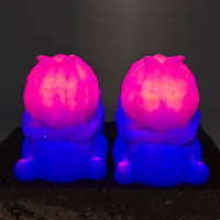 Image 2 of Gus-purp/orange tie die