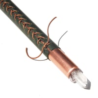 Image 1 of HEALER'S  WAND - Eagle - Arkansas Quartz - 6