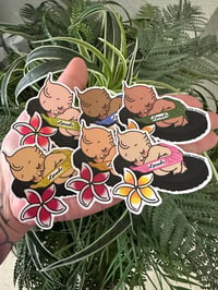 Image 1 of  ‘SLEEPAH’ KEWPIE STICKERS 6 PACK
