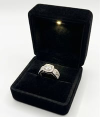 Vintage Style Moissanite Ring