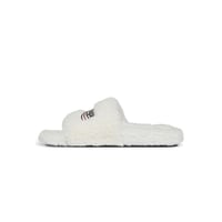 Image 1 of Balenciaga Furry Slide White