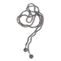 Labrodorite Lariat - round - 2
