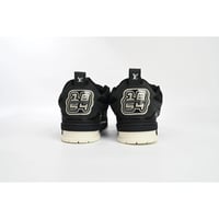 Image 2 of Louis Vuitton Leather lace up Fashionable Board Shoes Black