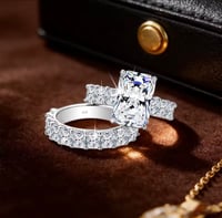 Image 5 of Shantelle Radiant Moissanite Ring