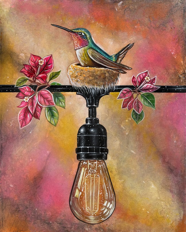 CARMELITA THE HUMMINGBIRD 