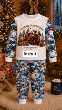Image 13 of Christmas Polar express baby rompers 