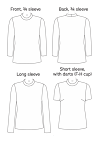 Image 2 of Intermediate Course - Spill The T Stretch Top - 14th/21st September