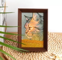 Image 1 of Handmade Flowing Sand Art Frame