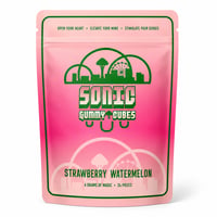 Image 1 of Sonic Gummy Cubes - Strawberry Watermelon