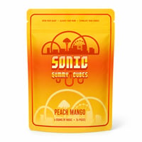 Image 1 of Sonic Gummy Cubes - Peach Mango