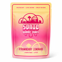 Image 1 of Sonic Gummy Cubes - Strawberry Lemonade