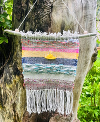 Beach Sunset Woven Wall Hanging 