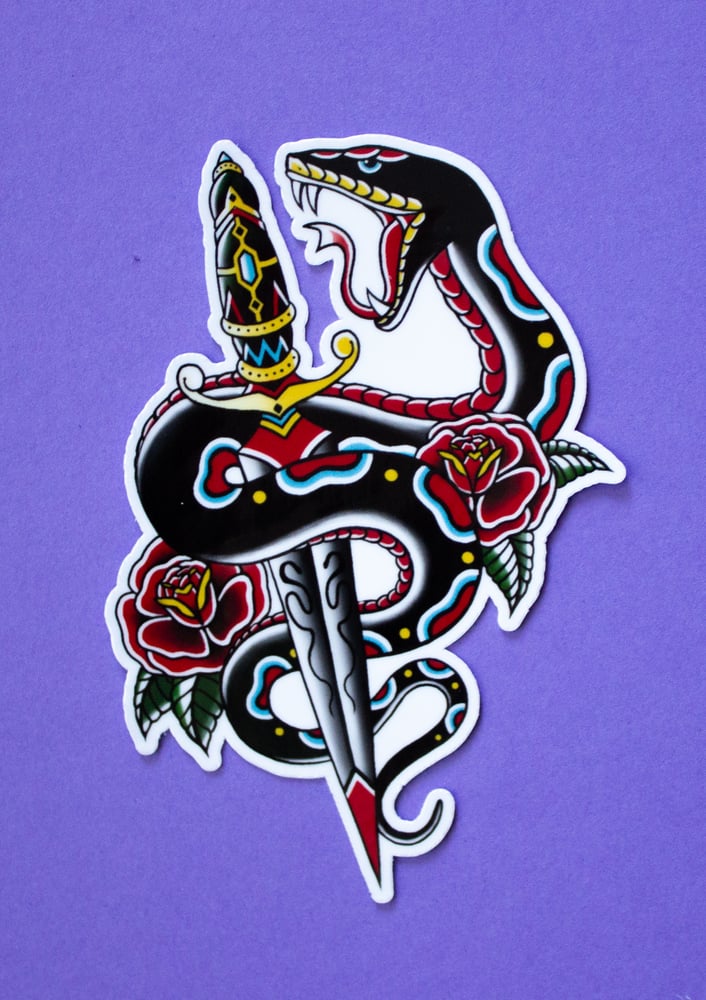 Image of Traditional Snake & Dagger