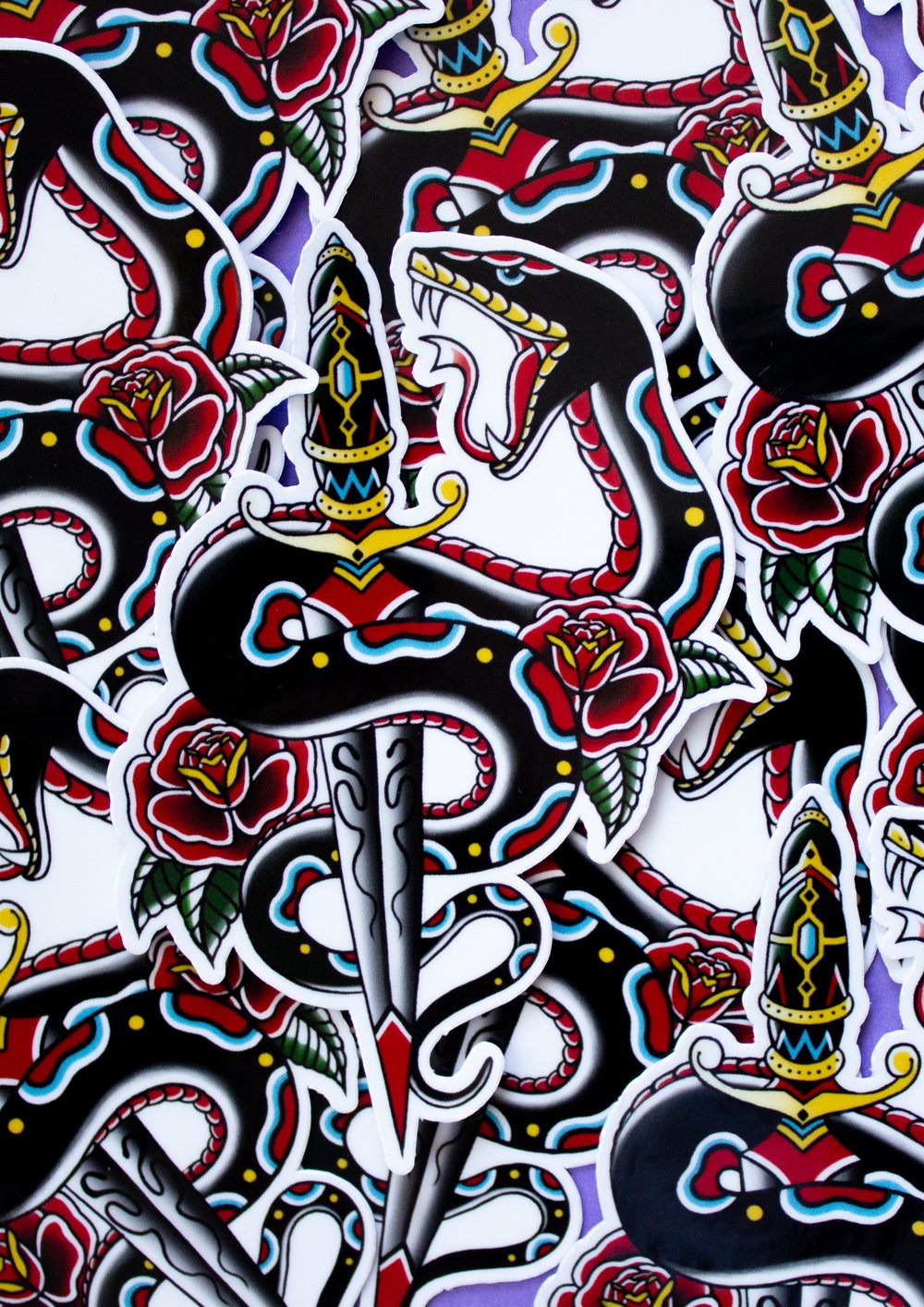 Image of Traditional Snake & Dagger