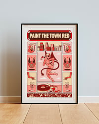 Image 1 of Paint The Town Red - Print