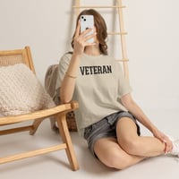Image 6 of Veteran T Shirt  Distressed Military Pride Tee for Veterans & Supporters