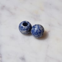 HMBD BEADS BIG BLURE SPOTS JASPER