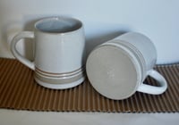 Image 2 of OLD LINEN mug, tall flecked