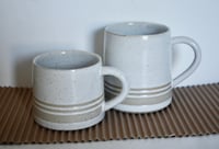 Image 3 of OLD LINEN mug, Short flecked