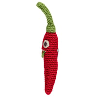 Image 2 of Hochet piment coton bio fait main Myum