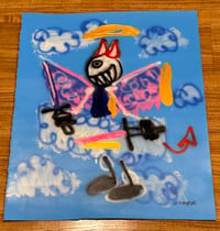 Duel Protection Original Painting