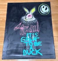 It's Great To Be A Duck  Original Painting
