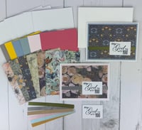 Image 1 of Religious Card Making Kit for Adults to DIY 6 Inspirational Greeting Cards
