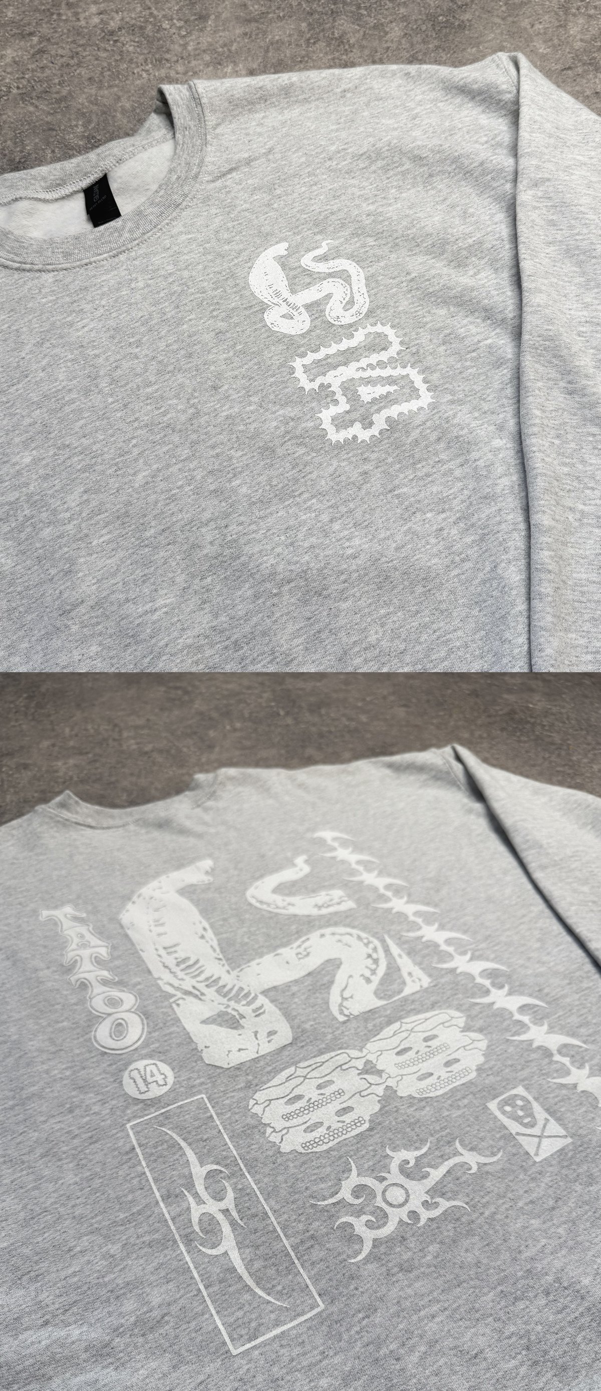 Image of Grey Crewneck Sweatshirt C14