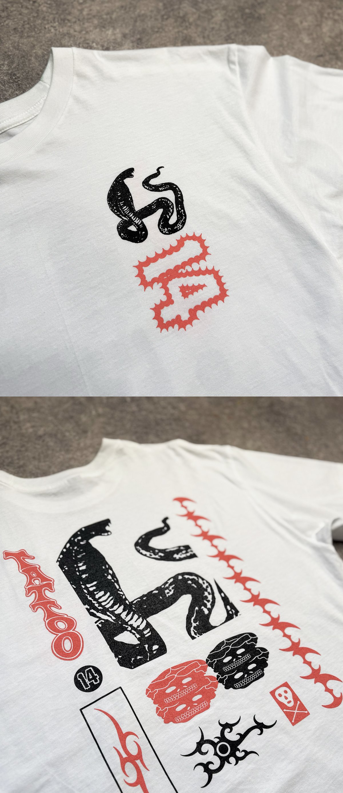 Image of White Tee C14 