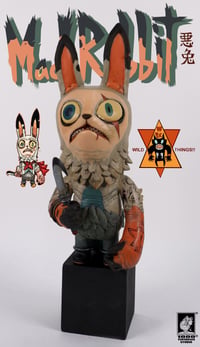 Image 2 of Mad Rabbit Resin Statue