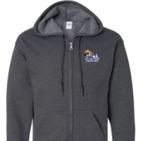 Image 4 of Full-Zip Hoodies-UNISEX  "Moonlit Waves" Edt