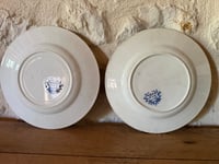 Image 6 of Assiettes plates KG Luneville en terre de fer - Art de la table 