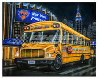 FREE US SHIPPING! 🔥 New York Forever💙🧡 - Giclée Art Print