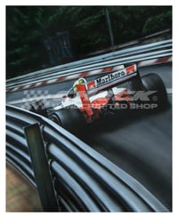 FREE US SHIPPING! 🔥 Mr. Monaco 🏎️  McLaren MP4/4 - Giclée Art Print